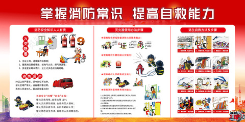 校園消防安全 2019漫畫與創(chuàng)意海報(bào)設(shè)計(jì)提升知識能力